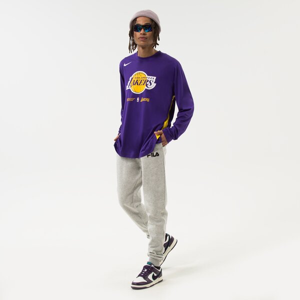 Vīriešu t krekli NIKE T-SHIRT LAL M NK DF LS TOP PREGM NBA dn4615-504 krāsa violeta