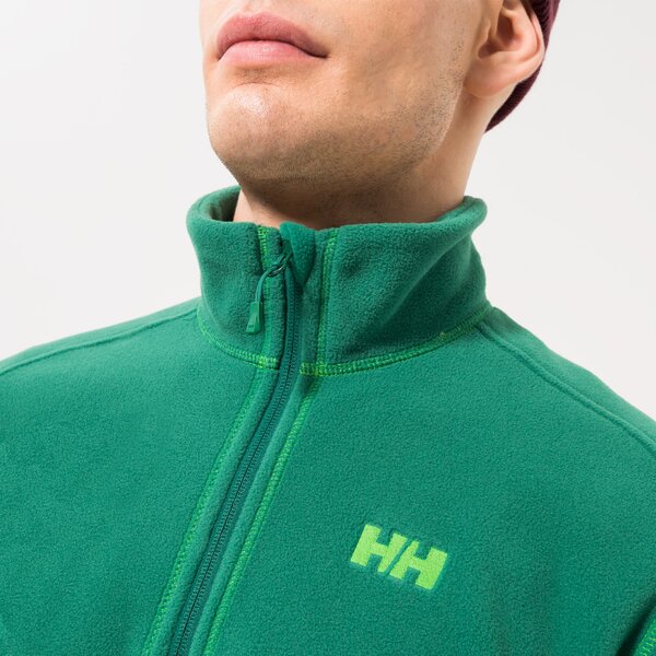 Vīriešu džemperis HELLY HANSEN DŽEMPERIS DAYBREAKER 1/2 ZIP FLEECE 50844486 krāsa zaļa