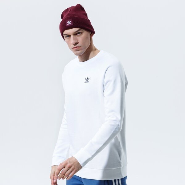 Vīriešu džemperis ADIDAS DŽEMPERIS ESSENTIAL CREW ed6208 krāsa balta