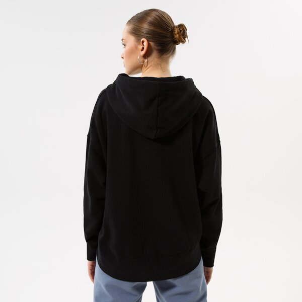 Sieviešu džemperis NIKE  DŽEMPERIS AR KAPUCI    W NSW CLUB FLC HOODIE SSNL dv5645-010 krāsa melna