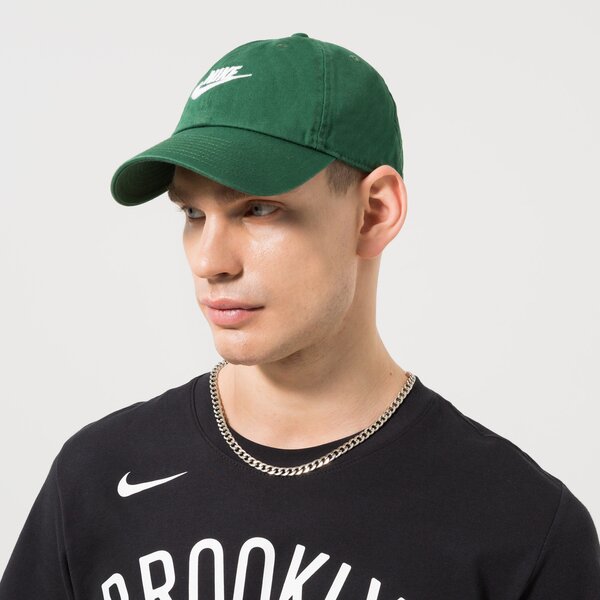 Sieviešu cepure ar nagu NIKE CEPURE U NSW H86 FUTURA WASH CAP 913011-341 krāsa zaļa