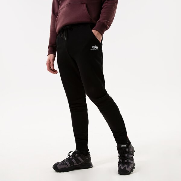 Vīriešu bikses ALPHA INDUSTRIES BIKSES BASIC JOGGER SL 116370-03 krāsa melna