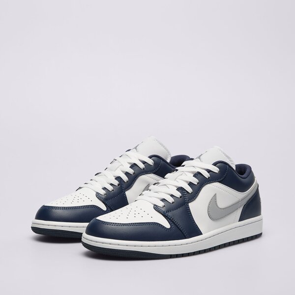 Sporta apavi vīriešiem AIR JORDAN 1 LOW  553558-141 krāsa tumši zila