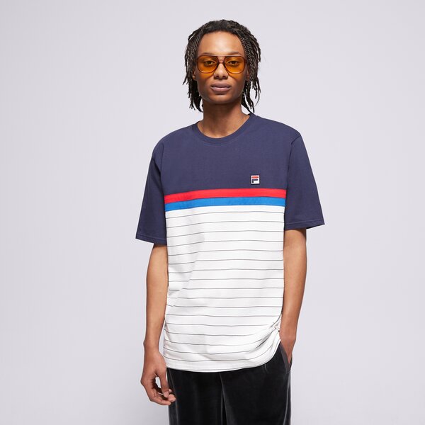 Vīriešu t krekli FILA T-SHIRT CUT AND SEW WITH BB1 STRIPE ss25mh016410 krāsa daudzkrāsaina