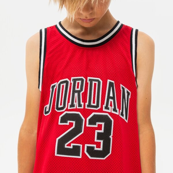 T krekli bērniem JORDAN T-KREKLS JORDAN 23 JERSEY B 95a773-r78 krāsa sarkana