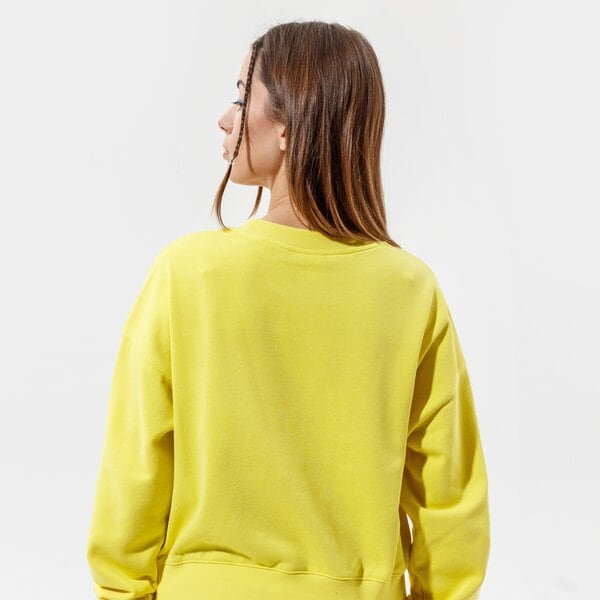 Sieviešu džemperis CHAMPION DŽEMPERIS CREWNECK SWEATSHIRT 112588ys021 krāsa dzeltena