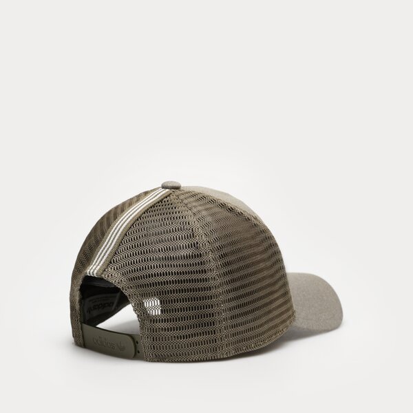 Vīriešu cepure ar nagu ADIDAS CEPURE CURVED TRUCKER ic0021 krāsa zaļa