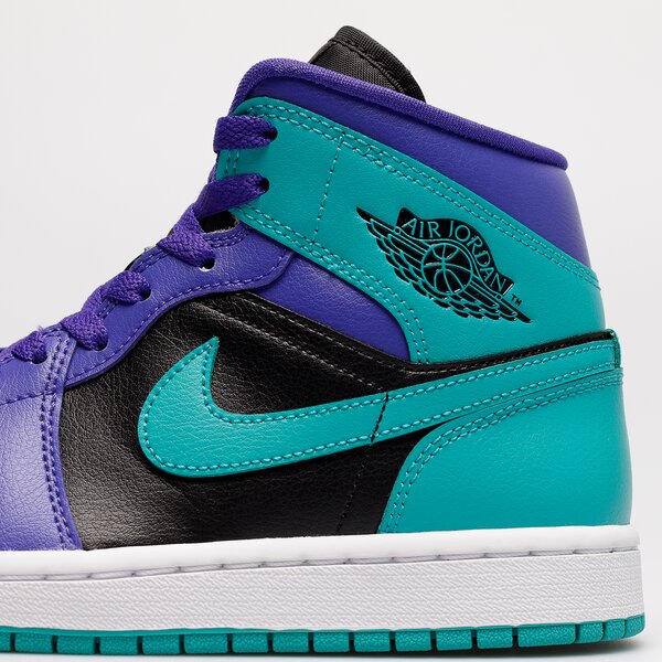 Sporta apavi sievietēm WMNS AIR JORDAN 1 MID  bq6472-502 krāsa zaļa