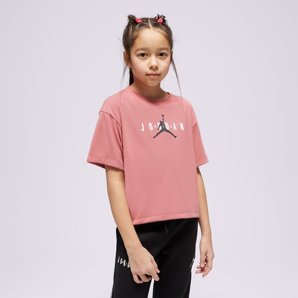 T krekli bērniem JORDAN T-KREKLS MJ HBR SUSTAINABLE GIRLS TEE GIRL 45b923p9i krāsa rozā