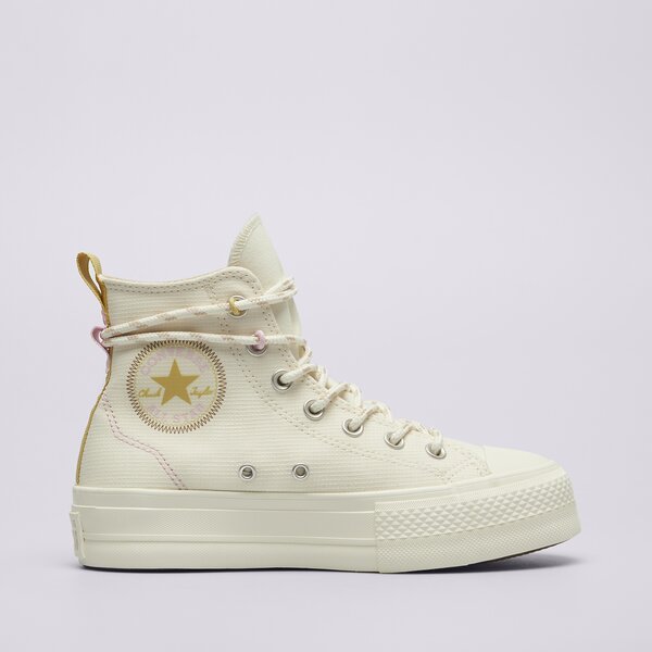 Sporta apavi sievietēm CONVERSE CHUCK TAYLOR ALL STAR LIFT a08767c krāsa krēmīga