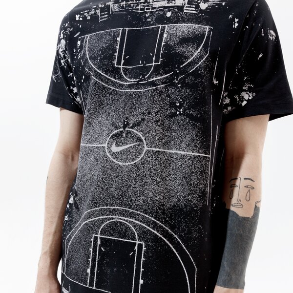 Vīriešu t krekli NIKE T-SHIRT NIKE NY VS. NY NBA dd0821-010 krāsa melna