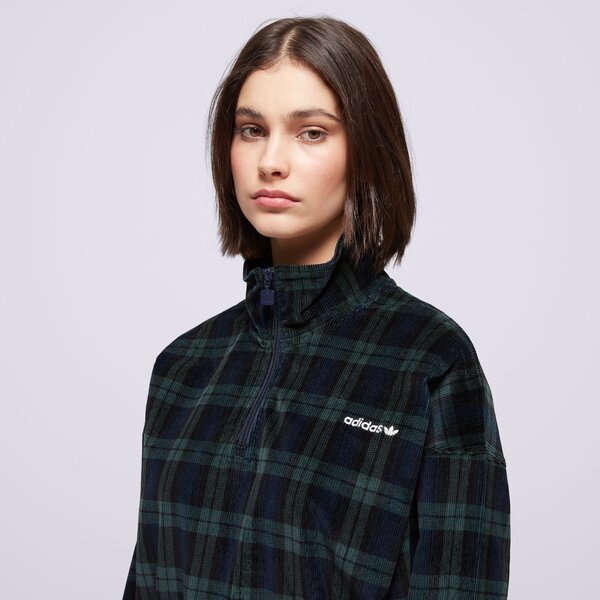 Sieviešu džemperis ADIDAS DŽEMPERIS TARTAN HALF ZIP ix1054 krāsa daudzkrāsaina