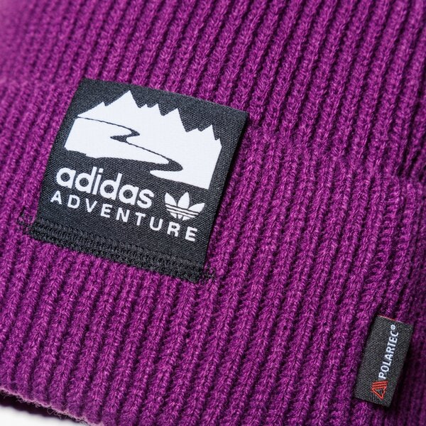 Sieviešu ziemas cepure ADIDAS CEPURE ZIEMAS ADV BEANIE h25263 krāsa violeta