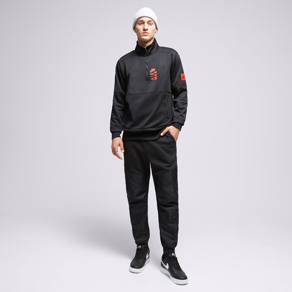 Vīriešu bikses NIKE BIKSES M NK TECH FLC OVERLAY JGGR dr6171-010 krāsa melna