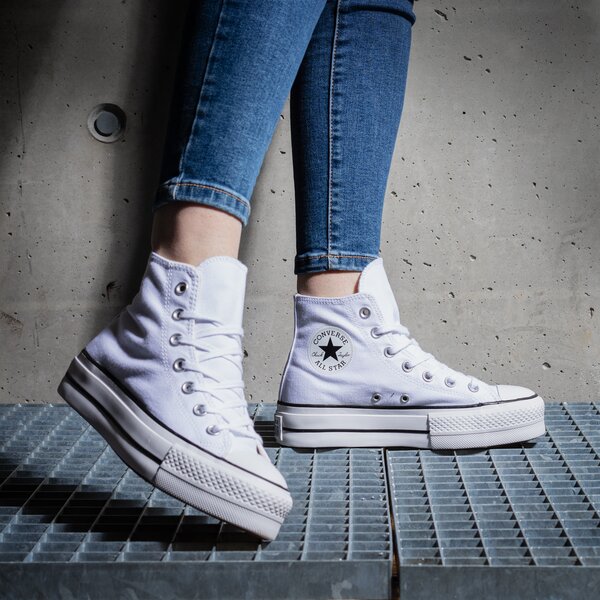 Sporta apavi sievietēm CONVERSE ALL STAR LIFT HIGH PLATFORM  560846c krāsa balta