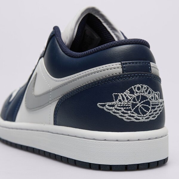 Sporta apavi vīriešiem AIR JORDAN 1 LOW  553558-141 krāsa tumši zila