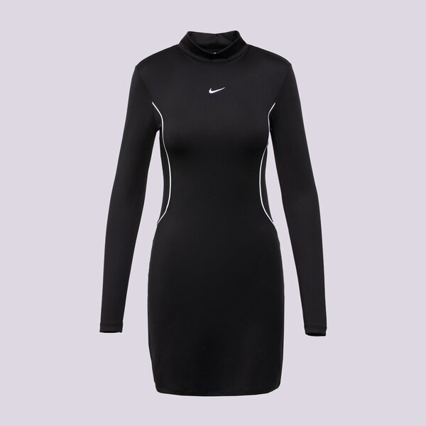 Sieviešu NIKE KLEITA W NSW LS SPORTA KOSTIMSS SW hq3752-010 krāsa melna