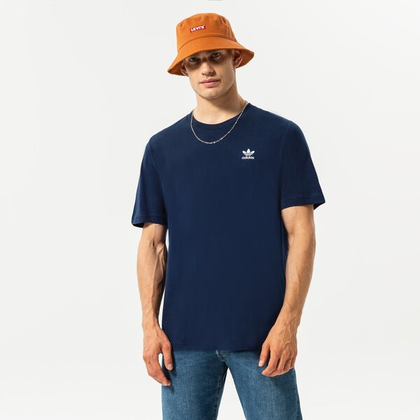 Vīriešu t krekli ADIDAS T-SHIRT ESSENTIAL hj7978 krāsa tumši zila