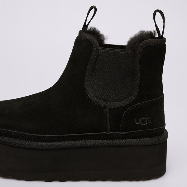 Casual sievietēm UGG NEUMEL PLATFORM CHELSEA 1134526-blk krāsa melna