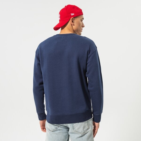 Vīriešu džemperis LEVI'S DŽEMPERIS T3 RELAXED GRAPHIC CREW 39134-0031 krāsa tumši zila