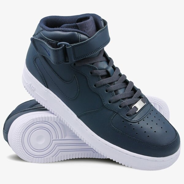 Sporta apavi vīriešiem NIKE AIR FORCE 1 MID '07  315123-415 krāsa tumši zila