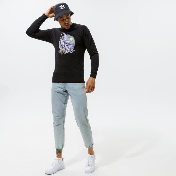 Vīriešu t krekli VANS T-SHIRT MN NEW AGE LS BLACK vn0a54d9blk1 krāsa melna