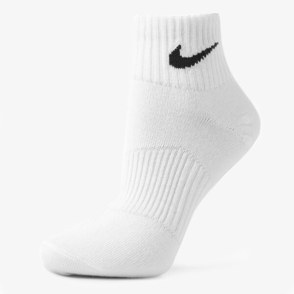 Sieviešu zeķes NIKE ZEĶES 3PPK QUARTER WHITE sx4706-101 krāsa balta