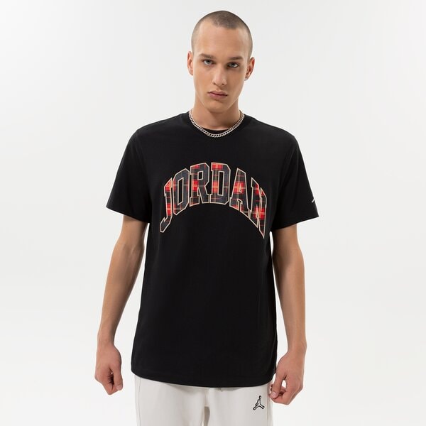 Vīriešu t krekli JORDAN T-SHIRT M J BRAND HOL CREW dv1433-010 krāsa melna