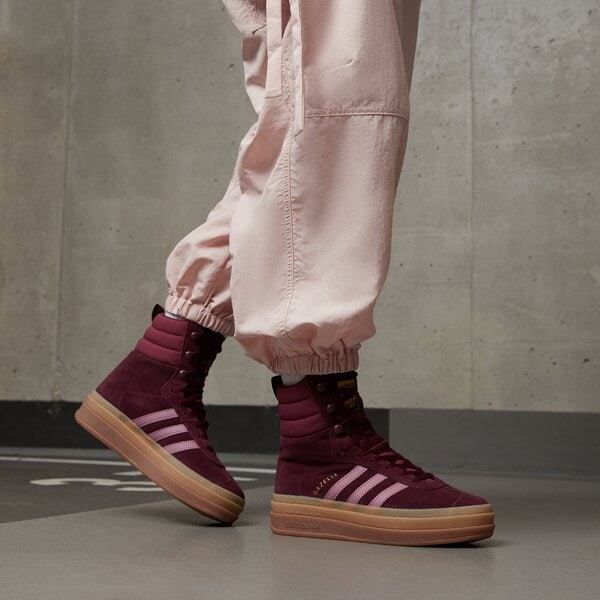 Sporta apavi sievietēm ADIDAS GAZELLE BOOT W id6882 krāsa bordo