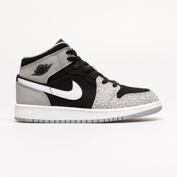 Sporta apavi bērniem AIR JORDAN 1 MID SE (GS)  dm6216-016 krāsa melna