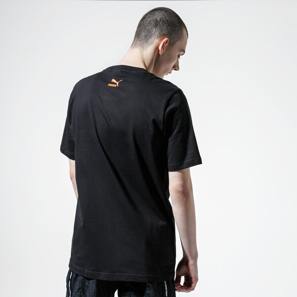 Vīriešu t krekli PUMA T-SHIRT RECHECK PACK GRAPHIC TEE 59788401 krāsa melna