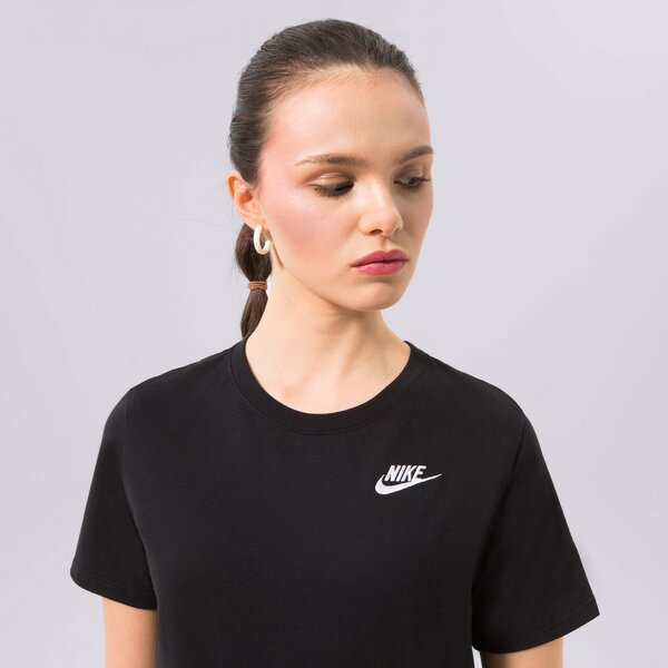 Krekli sievietēm NIKE T-SHIRT W NSW CLUB dx7902-010 krāsa melna