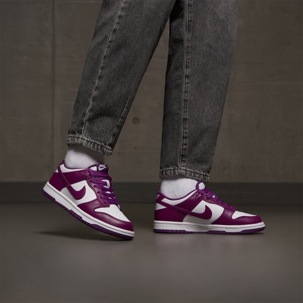 Sporta apavi bērniem NIKE DUNK LOW BG fb9109-110 krāsa violeta