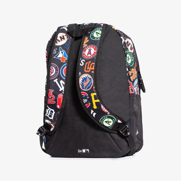 Bērnu mugursoma NEW ERA MUGURSOMA AOP MULTI BAG MLB ALL OVER BLK 60240052 krāsa daudzkrāsaina