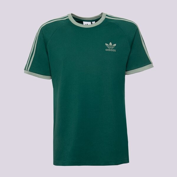 Vīriešu t krekli ADIDAS T-SHIRT 3-STRIPES TEE jn7017 krāsa zaļa