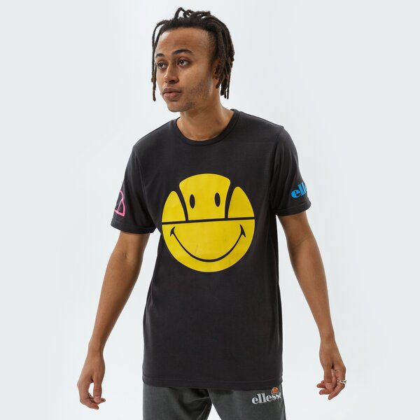 Krekli sievietēm ELLESSE T-SHIRT PLEASURO TEE DGREY SMILEY SU21 sml13079103 krāsa pelēka