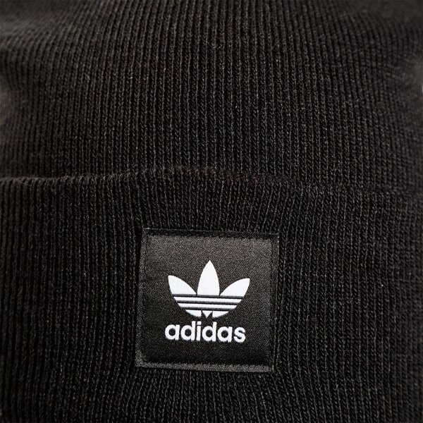 Sieviešu ziemas cepure ADIDAS TREFOIL BEANIE  ed8712 krāsa melna