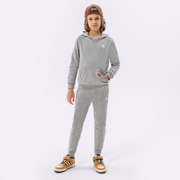 Bērnu bikses ADIDAS BIKSES PANTS BOY h32407 krāsa pelēka