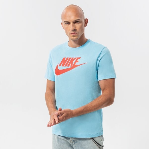 Vīriešu t krekli NIKE T-SHIRT NIKE SPORTSWEAR ar5004-499 krāsa zila
