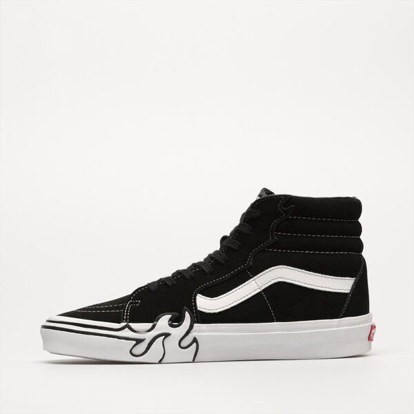 Sporta apavi vīriešiem VANS SK8-HI FLAME vn0005ujbzw1 krāsa melna