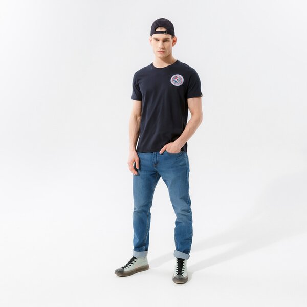 Vīriešu t krekli ALPHA INDUSTRIES T-SHIRT APOLLO 15 T 19850107 krāsa tumši zila