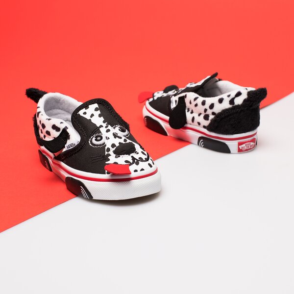 Sporta apavi bērniem VANS TD DOG SLIP-ON V vn0a4vjm6bt1 krāsa balta