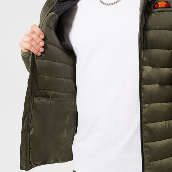 Ziemas jaka vīriešiem ELLESSE JAKA DŪNU LOMBARDY 2 BLK/KHA PADDED JACKET shk13274043 krāsa melna