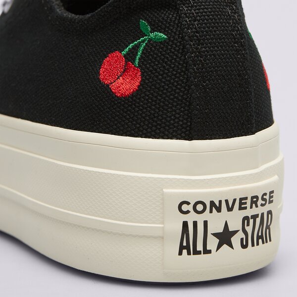 Sporta apavi sievietēm CONVERSE CHUCK TAYLOR ALL STAR LIFT a08862c krāsa melna