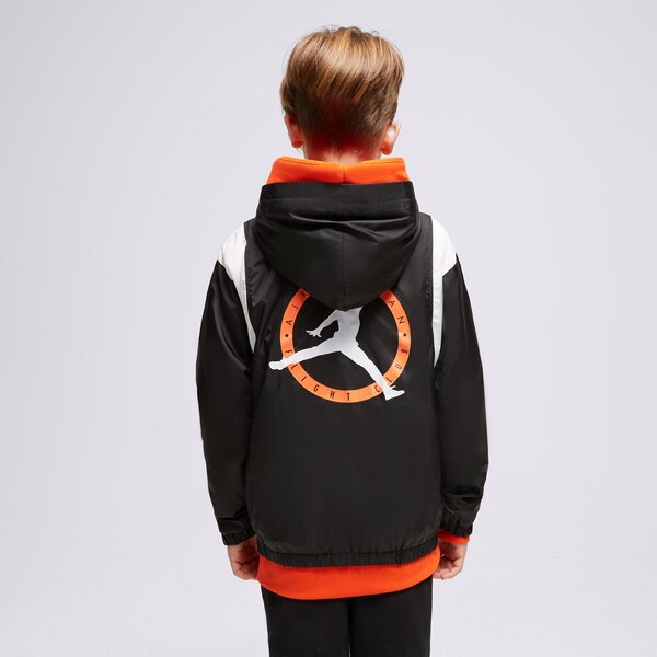 Virsjakas bērniem JORDAN JAKA JDB MVP HOODED WIND JKT BOY 95c237-023 krāsa oranža