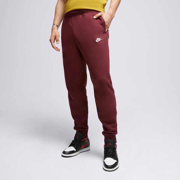 Vīriešu bikses NIKE BIKSES SPORTSWEAR CLUB FLEECE bv2671-681 krāsa bordo