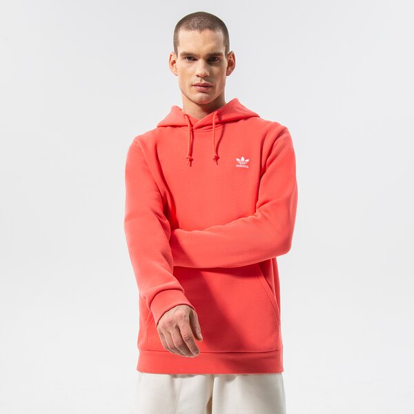 Vīriešu džemperis ADIDAS  DŽEMPERIS AR KAPUCI  ESSENTIAL HOODY he9414 krāsa bordo