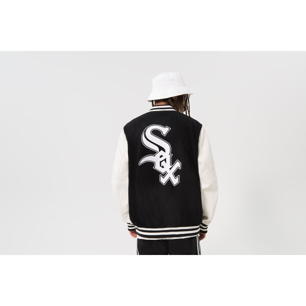 Vīriešu jaka NEW ERA JAKA HERITAGE VARSITY SOX CHICAGO WHITE SOX 60332222 krāsa melna