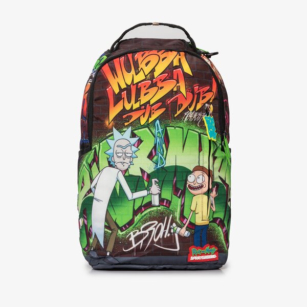 Bērnu mugursoma SPRAYGROUND MUGURSOMA RICK AND MORTY GRAFFITI DLXR 910b4090nsz krāsa daudzkrāsaina