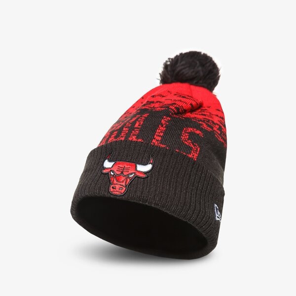 Vīriešu ziemas cepure NEW ERA NBA CHICAGO BULLS POM BEANIE HAT CHICAGO BULLS OTC 12122723 krāsa melna